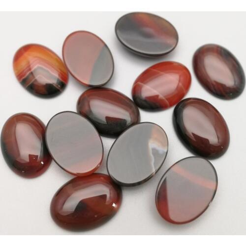 Fashion natural Dream agates stone bead charm 25x18MM oval cab cabochon for jewelry making Ring Necklace accessories 12Pcs