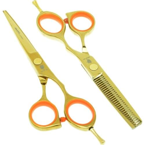 SMITH CHU 5.5 inch Professional Hairdressing Scissors Barber Scissors Set Hair Cutting Scissor Hair Salon Thinning Shears A0006C