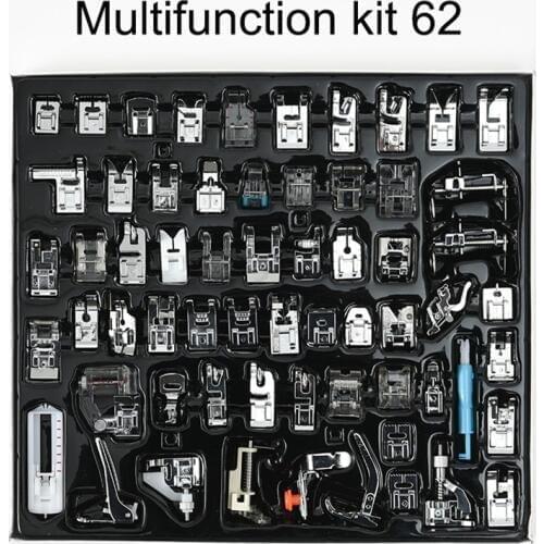 30/32/42/48/52/62 Pcs Sewing knitting crochet Domestic Machine Blind Stitch Darning Presser Foot Feet Kit Set For Brother Singer