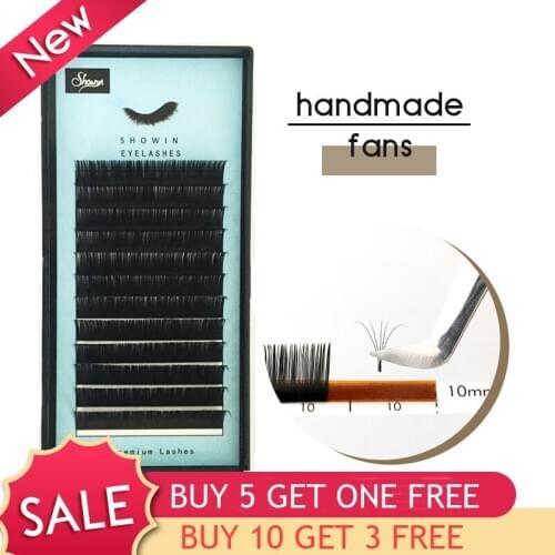 Eyelashes Lashes 12mm Individual Eyelash Extension ib Premium Real Mink Eyelashes curl Volume Lashes ibeauty Eyelash Glue