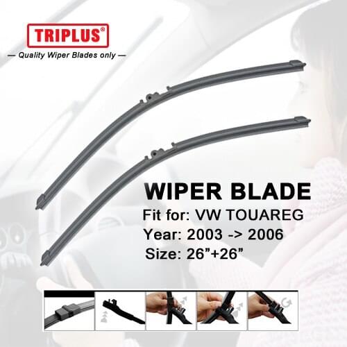 Wiper Blade for VW TOUAREG (2003-2006) 1set 26"+26"