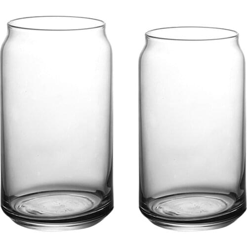 Bar Party Glassware for Water Juice Cocktails Beer Transparent Drinking Single Layer Glass Cup Home Office Bar Kitchen