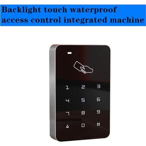 Waterproof Access Control Keypad Outdoor RFID Access Controller Touch Door Opener System Electronic EM4100 125KHz Key Cards