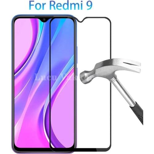 Protective glass for xiaomi redmi 9 screen protector tempered glas on Xiaomi redmi9 safety film xiomi readmi remi redme red mi 9