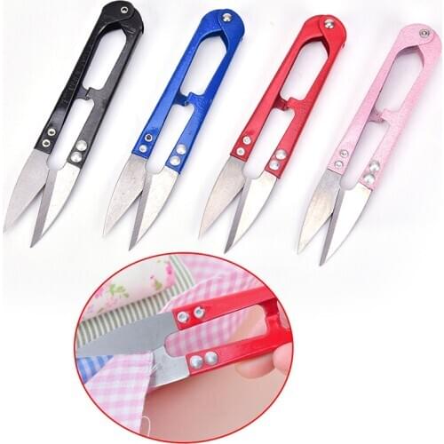 1PCS Trimming Scissors Plants Leaf Cuttings Hydroponics Sewing Scissors Beadings