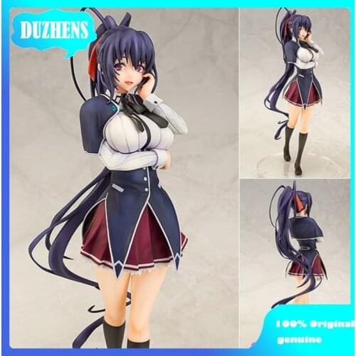 100% Original: Anime High School DxD HERO Himejima Akeno 25cm Action Figure Anime Figure Model Toys Figure Collection Doll Gift