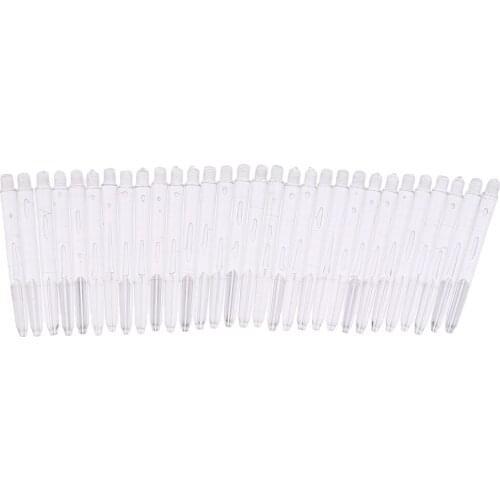 30 Pieces Durable Plastic 2BA Dart Shafts Replacement Dart Shafts for Soft and Steel Tip Darts