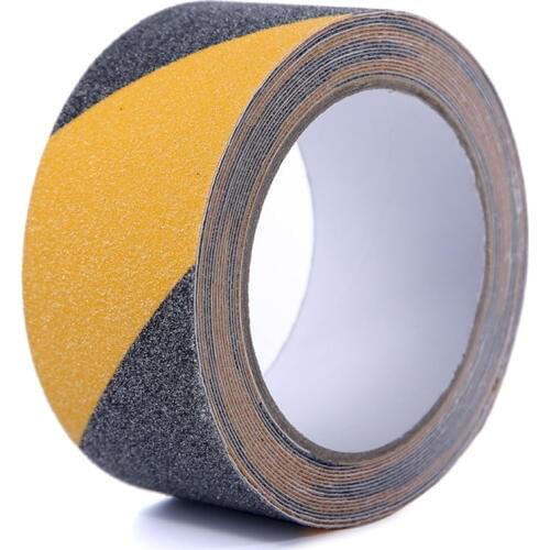 5cm*5m Anti-skid Warning Tape For Factory Warehouse Home Bathroom Stairs Skateboard Anti-Slip Workplace Safety Tapes