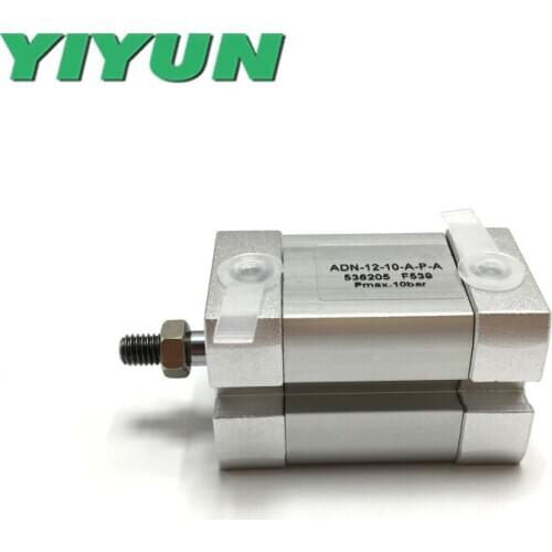 ADN-12-5,10,15,20,25,30,35,40,45,50-A-P-A ADN-12-5,10,15,20,25,30,35,40,45,50-P-A YIYUN brand Compact cylinders ADN Series
