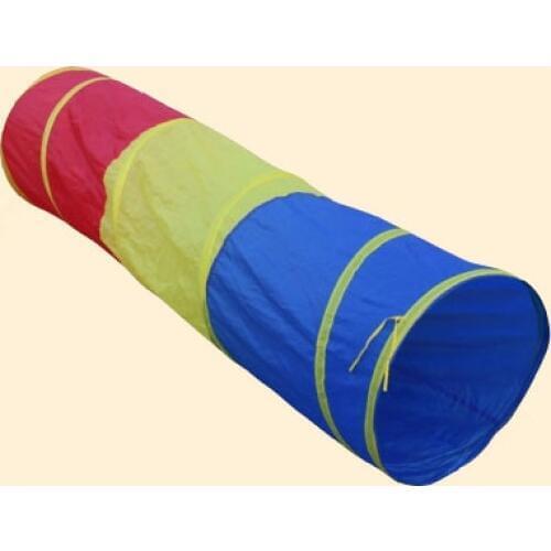 Childrens Tent Large Game House Three-color Hole Tube Baby Crawl Sunshine Tunnel Toy Cloth Foldable 2021