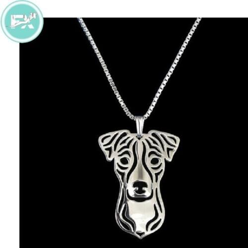 G.SKY (Buy One Get One More for Free) Jack Russell Terrier Necklace Pendant Jewelry Golden Colors Plated