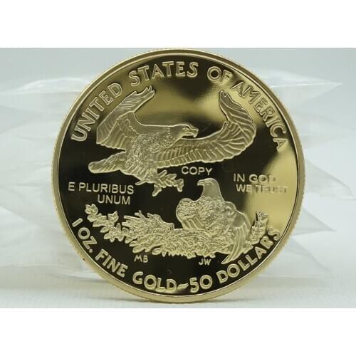 2011 Brass Craft Exquisite American Athena Eagle Gold Liberty Coin Collection