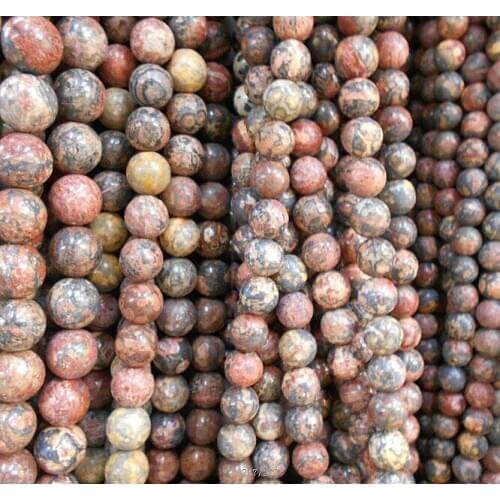 Ocean Natural Stone Round Loose Beads 4/6/8/10/12MM