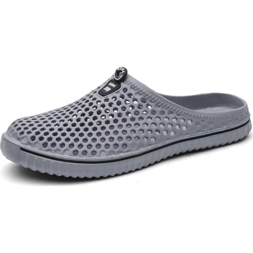Men Shoes Crocks Flops Men Slippers Summer Hole Shoes Crok Light Casual Cro Beach Male Sandals Household Slipper