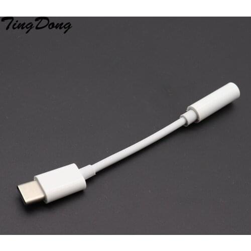USB Type-C To 3.5mm Headphone Jack AUX Audio Cable Adapter For Samsung for Xiaomi for Huawei Type C Smart Phones