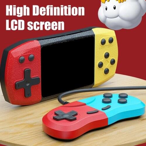 Handheld Portable Game Console Color Screen Retro Two-Player Game Console Built-In 620 FC Games Game Player For Children Adult