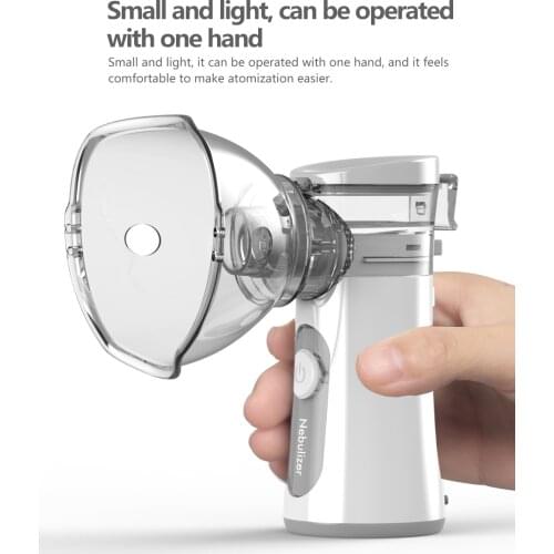 Portable Inhaler Nebulizer Mesh Nebulizer Rechargeable Ultrasonic Atomizer For kid Adult Respirator Home Health Care Nebulizador