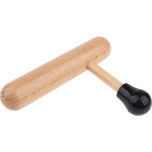 Portable Traditional Wooden Hand Foot Reflexology Massage Tool Head Foot Face