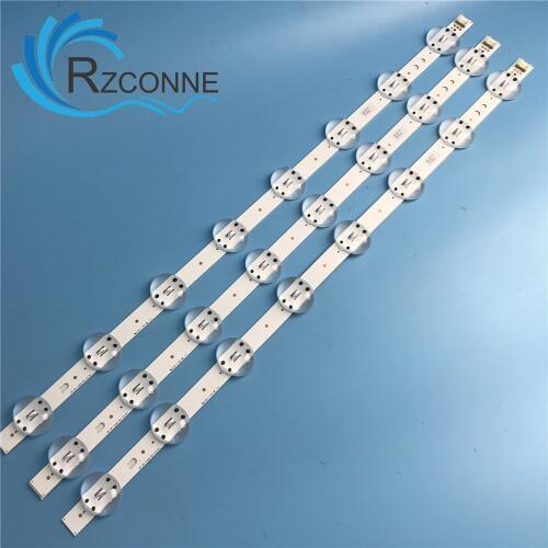 520mm LED backlight strip 8 lamp for LG TV 50" 18Y Trident REV 0.9 DV1 50DVULT0H60 HC500DQN-VCUL1-914X 50UK6500AUA