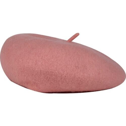 Autumn Winter Kids Girl High Quality Thick Wool Beret Hat Children Caps Bonnet