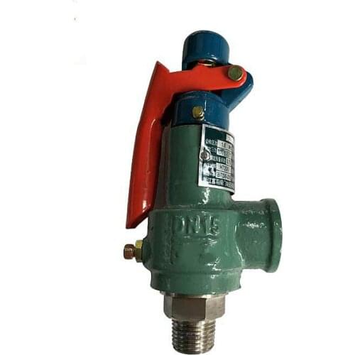 1/2 3/4 1 inch Safety Pressure Valve Spring Type Relief Valve Safety Release Valve for Air Compressor Screw Machine Boiler