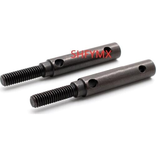 2Pcs/Pair Steel Wheel Connecting Shaft For 1/10 Rc Car Traxxas-Trx4 TRX-4 TRX-6 4X4 6X6 Chassis