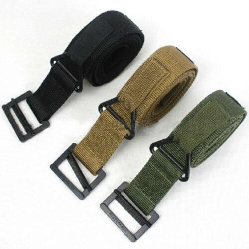 2019 Mens Trendy Adjustable Military Emergency Rescue Rigger Belt Casual Waistband Hot Selling Cool For Adults 125CM