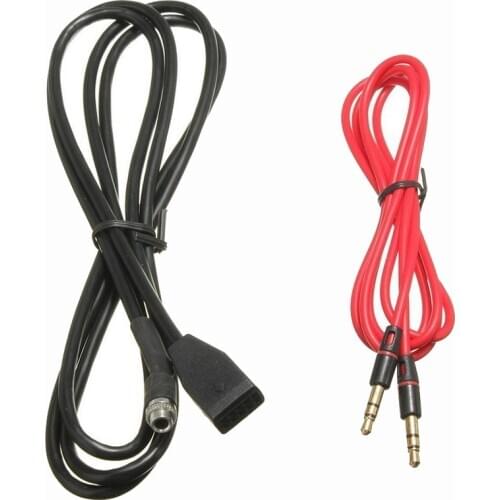 Car Style 3.5mm AUX Input Mode Cable Mountable Socket for BMW- E46 98-06 Aux-in Audio Adapter Cable for Phone Now