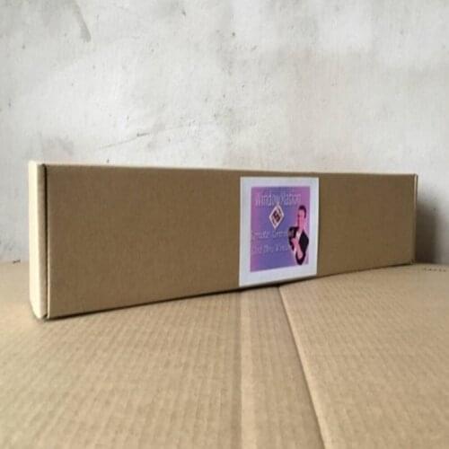 Free Shipping! CYRIL Windowmation Remote Control Card Thru Window Magic Tricks,Stage Magic Closeup,Magic Tricks,Fire,Props,Fun