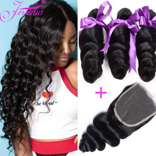 Накладные натуральные волосы JESSENIA HAIR China At AliExpress