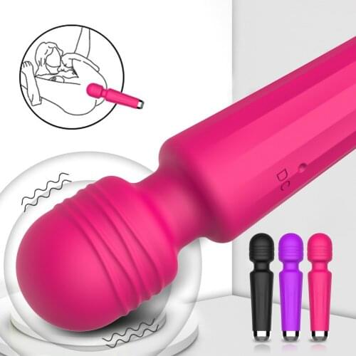 Mini Powerful Vibrator Sex Toys for Woman AV Magic Wand Vibrators Clitoris Stimulator Masturbator Dildo Erotic Toys for Adult