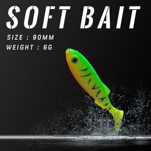 Mr.Charles ZW17011 Fishing Lure 90mm 6g 0-2.0m Floating Fishing Tackle Isca Artificial Fishing Bait Soft baits Wobblers