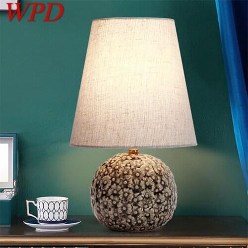 WPD Dimmer Table Desk Light Contemporary Ceramic Creative Lamp Decorative for Home Bedside
