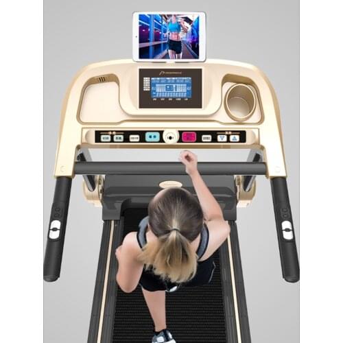 TT New Treadmill Household Small Fitness Equipment Ultra-Quiet Indoor Sports Smart Mini Folding Walking Machine