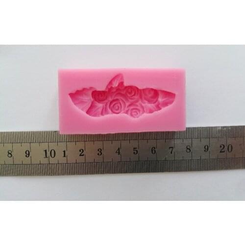 New style big and more flower lace mat Fondant cake mold silicone sugar lace mould sugar mat decoration for wedding cake