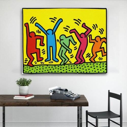 Modern Graffiti Art Canvas Paintings on the Wall Art Posters and Prints Abstract Canvas Pictures Home Wall Decoration Cuadros