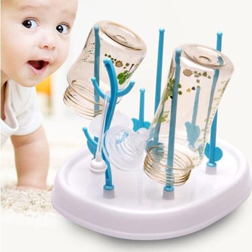 Baby Bottle Drying Rack Baby Feeding Bottles Cleaning Dryer Drainer Storage Nipple Shelf Baby Pacifier Feeding Cup Holder