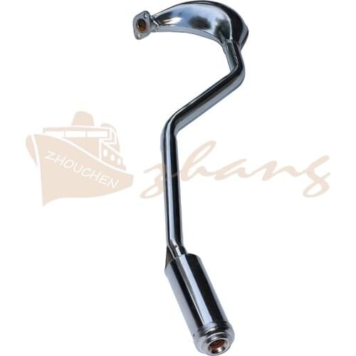 47CC 49CC loose exhaust pipe for mini pocket CAG bike ATV small off-road motorcycle
