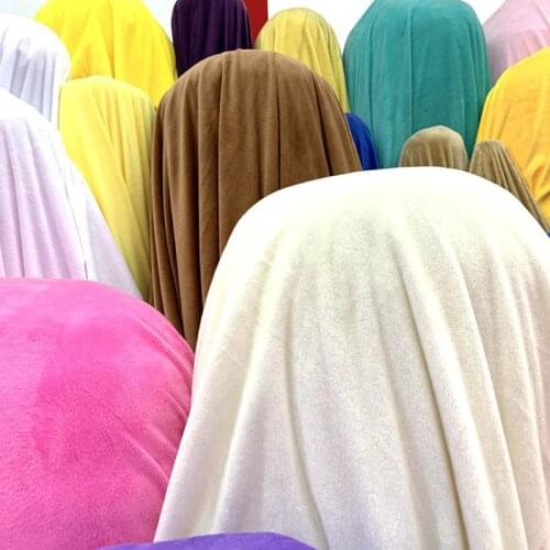 100cm*160cm Short plush crystal super soft plush fabric for sewing dolls DIY Handmade Home Textile Cloth For Toys Plush Fabric