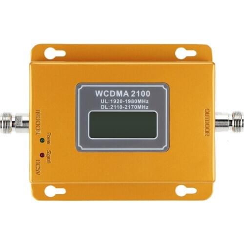High-power Bring Screen Mobile Phone Signal Amplifier Wcdma2100mhz Enhance 3g Surf The Internet Signal Receive Amplifier