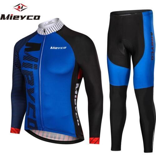 Cycling Jersey Set Autumn Bike Sport Jersey Cycling Wear Long Sleeves Shirt MTB Suit Pro Team Mountain Bicycle Racing Clothing