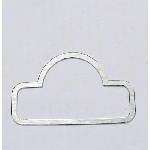 1 Pcs For Mercedes Benz E Class W212 2011-2015 Car Styling Aluminum Alloy Console Switch Cover Frame Trim Sticker Car Accessory