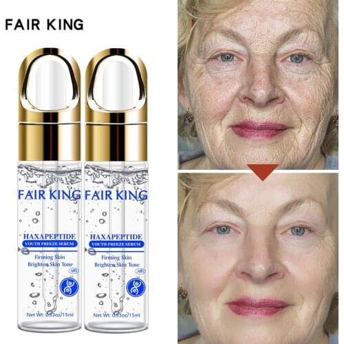 2PCS Hyaluronic Acid Whitening Face Serum For Women Effective Peptides Collagen Moisturizer Face Retinol Anti Wrink Facial Care
