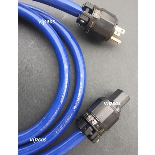 Free shipping 1.8 meter Ensemble power cable audio power cord with US or EU version power plugs connectors
