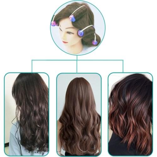 12pcs/lot Hair Curler Pull Core Hair Roller Wave Formers Barber Hair Styling Tool Magic Hair Curlers Rollers Salon Accessaries