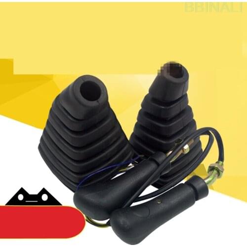 For Hyundai R60 80 150 210 215 225-7 Excavator Joystick dust cover handle handle - Joystick high quality excavator accessories