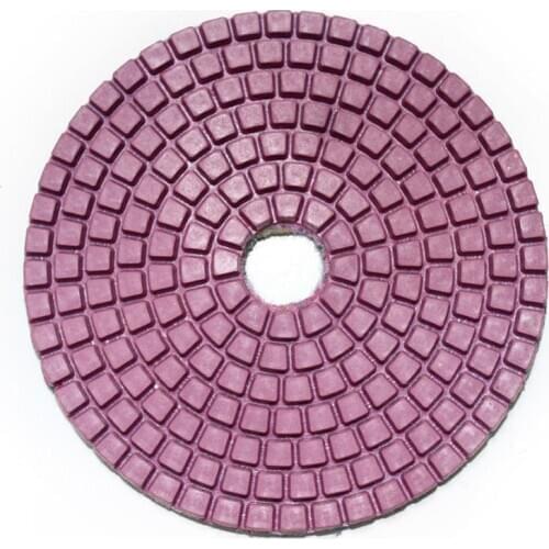 100MM Polishing Sanding Concrete Wear-Resistant Polisher Sanding M14 Buffing Pad 7PCS/Set Free Shipping