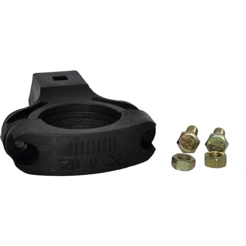 China Factory Colour Black and Good Quality Ku LNB Holder For ku satellite dish antenna C and ku band lnbf bracket Good price