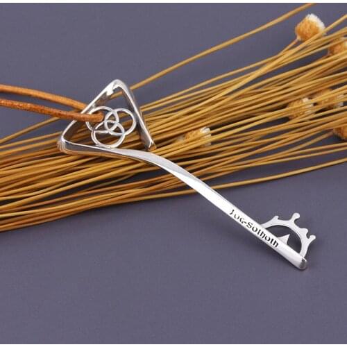 Fashion The Call of Cthulhu Silver Spoon Metal Pendant Necklaces for Men Women Rope Necklace Choker Jewelry Accessories Gifts