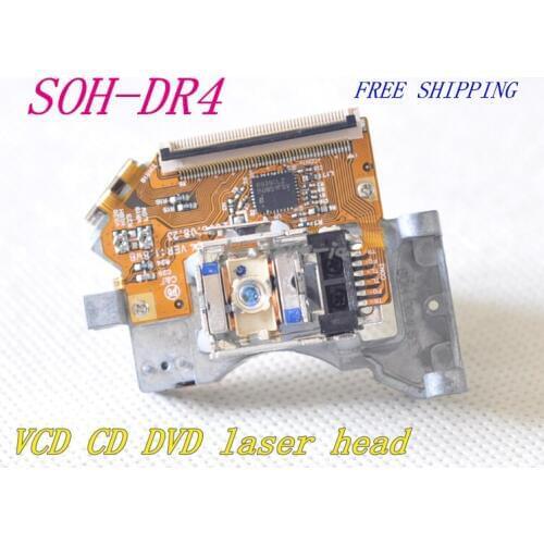 Free shipping New & Original FOR DVD Pickup SOH-DR4 laser lens SOHDR3/ DR3 Laser Lens repair parts